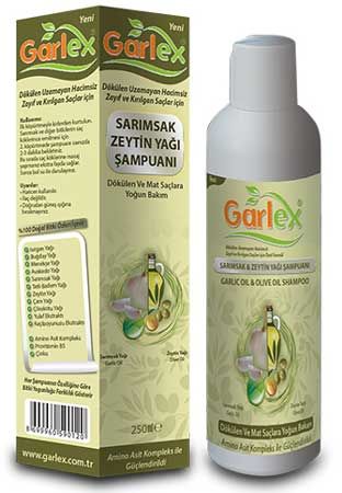 Garlex Sarımsak Zeytinyağı Şampuan